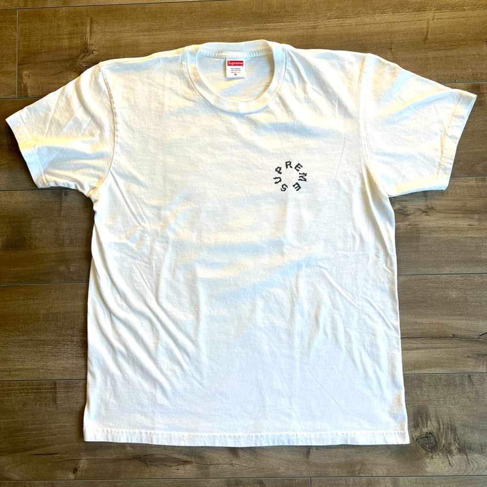 Supreme Tee Unknown Size Medium Color White